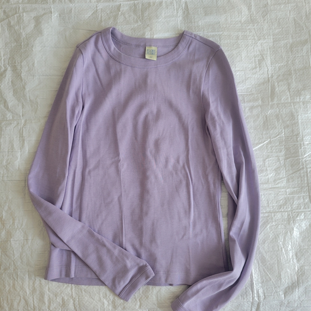 FLORE FLORE Lavender Long Sleeve Top NO OFFERS.